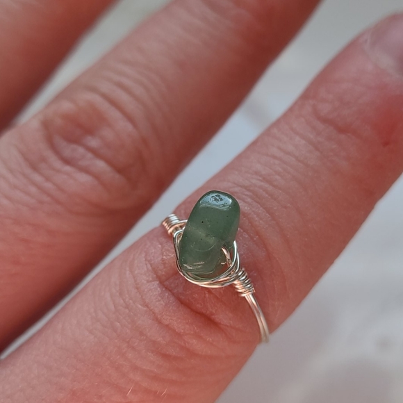 Handmade wire ring - Picture 2 of 2